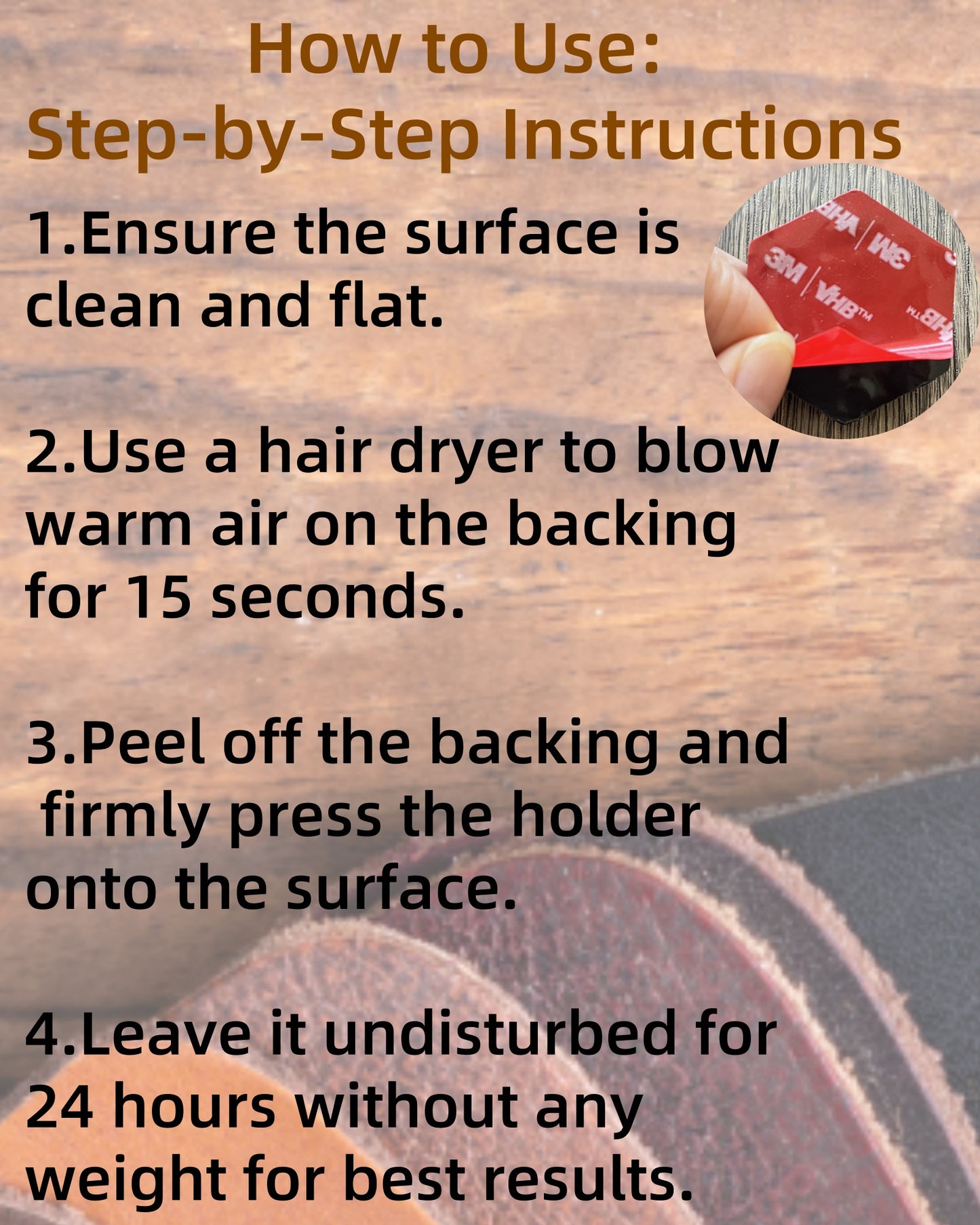 Leather Sunglass Holder for Car Dash One Handed, Eye Glasses Holder Organizer for Wall nightstand, Unique Gifts (Moroccan Honey)